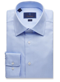 Birdseye Royal Oxford Trim Fit Dress Shirt