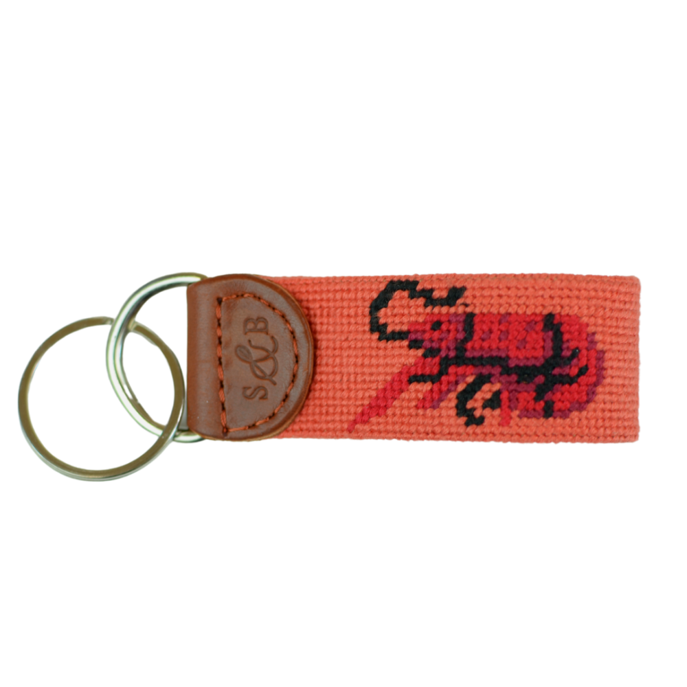 Smathers & Branson Jacksonville Jaguars Needlepoint Key Fob