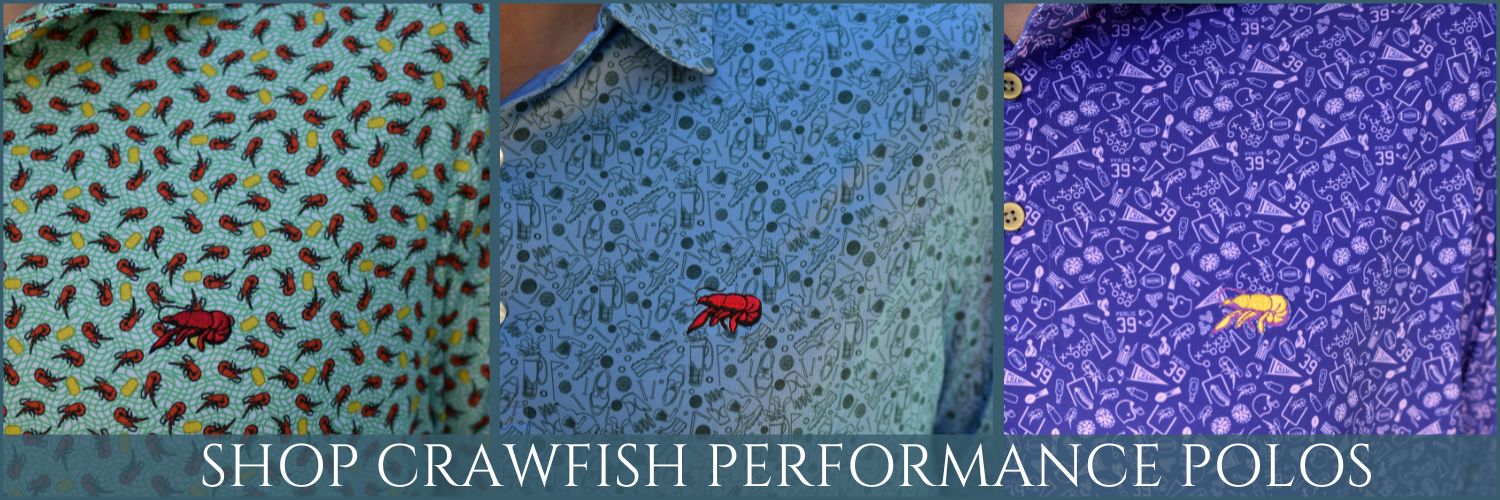 Crawfish Pique Polo Back in Stock